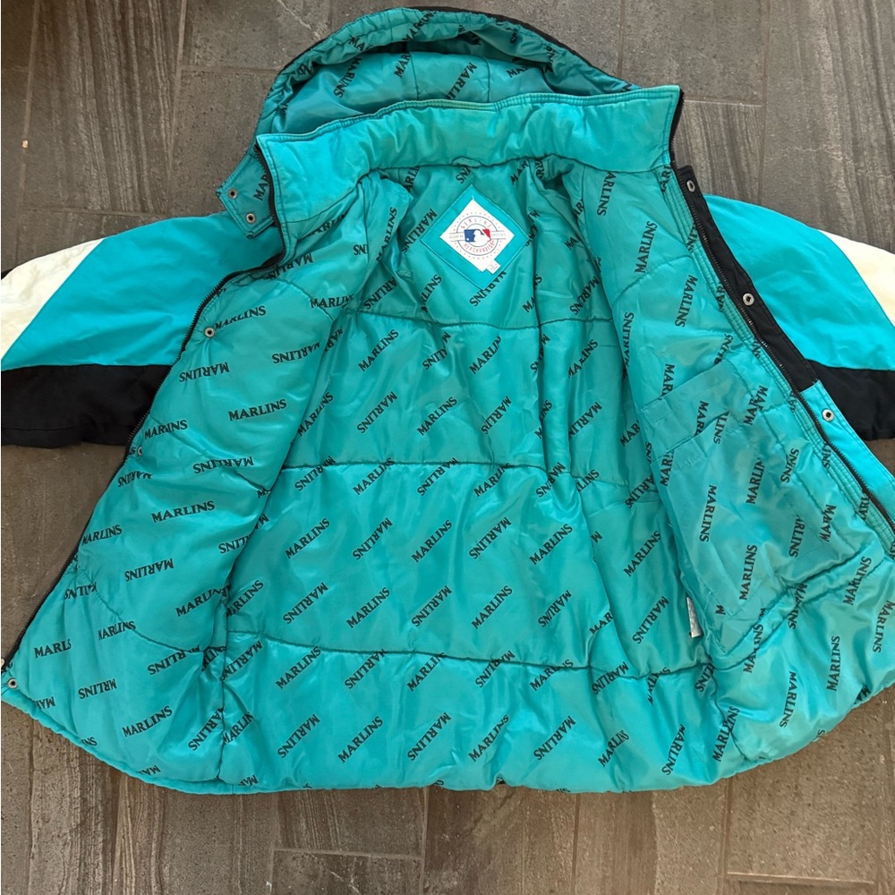 MLB Marlins Throwback starter jacket - image 2